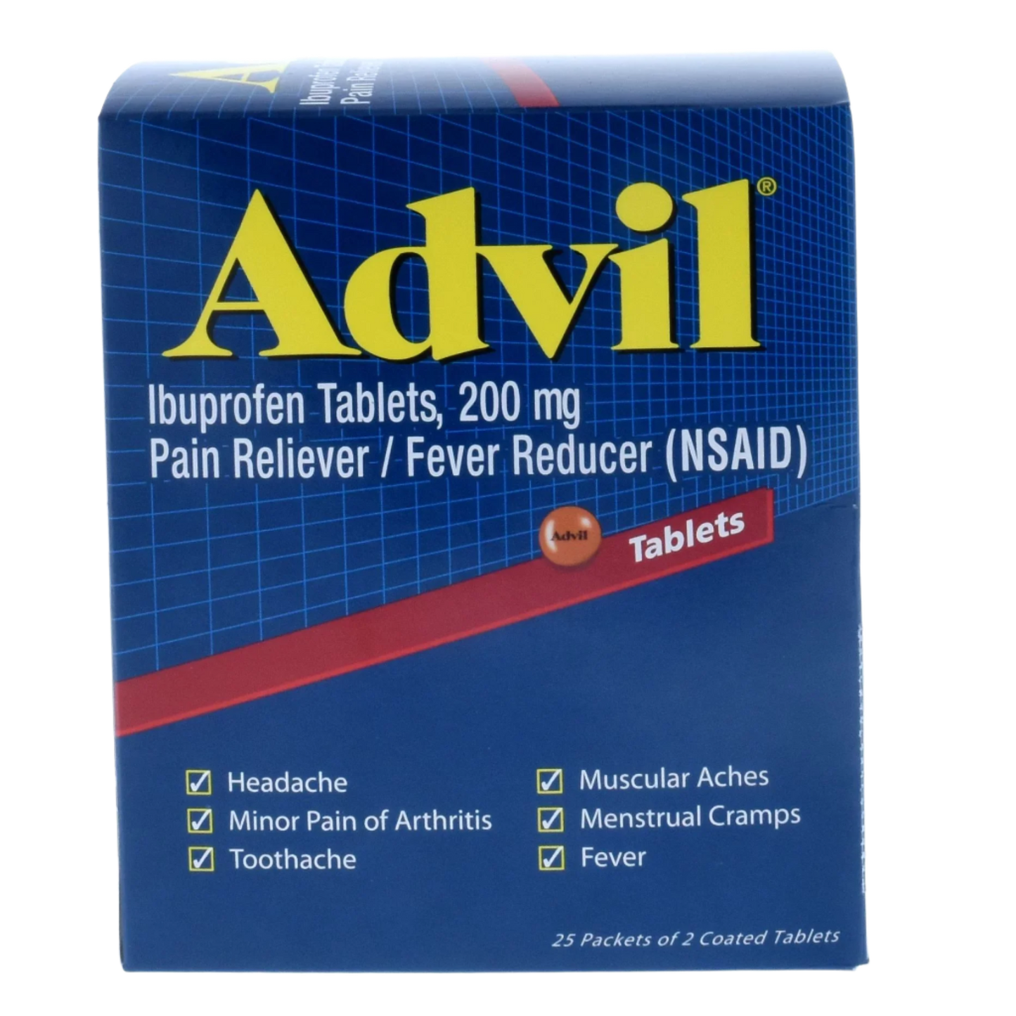 Advil Tab 200mg 25ct