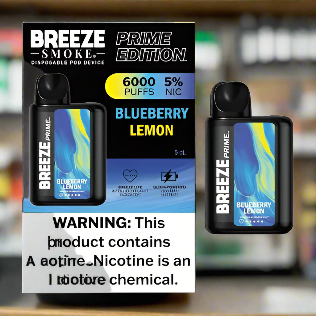 Breeze Prime 6kPuffs 100ML 5ct