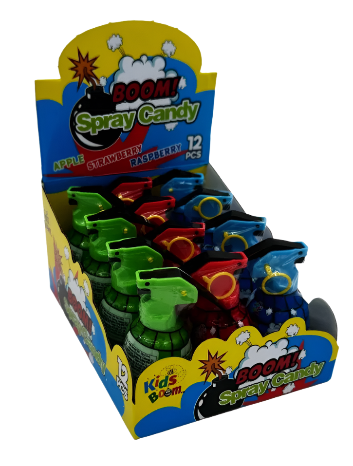 Kids Boom! Grenade Spray Candy