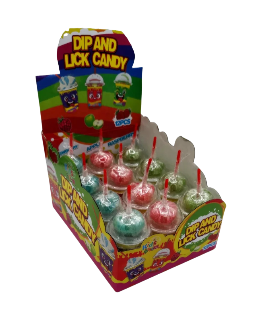 KIDS BOOM! | Dip And Lick Candy 12CT