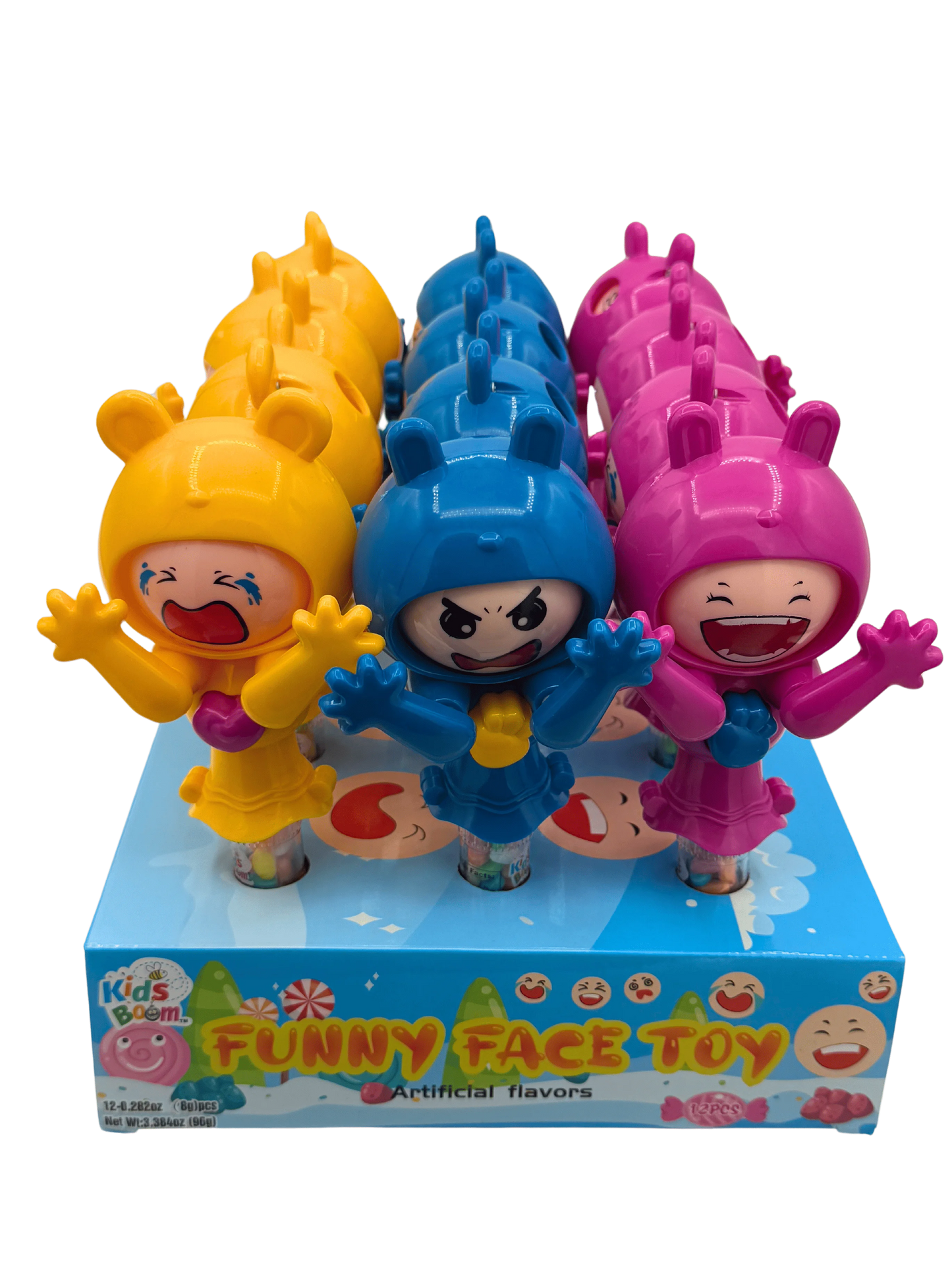Kids Boom! Funny Face Candy Toy