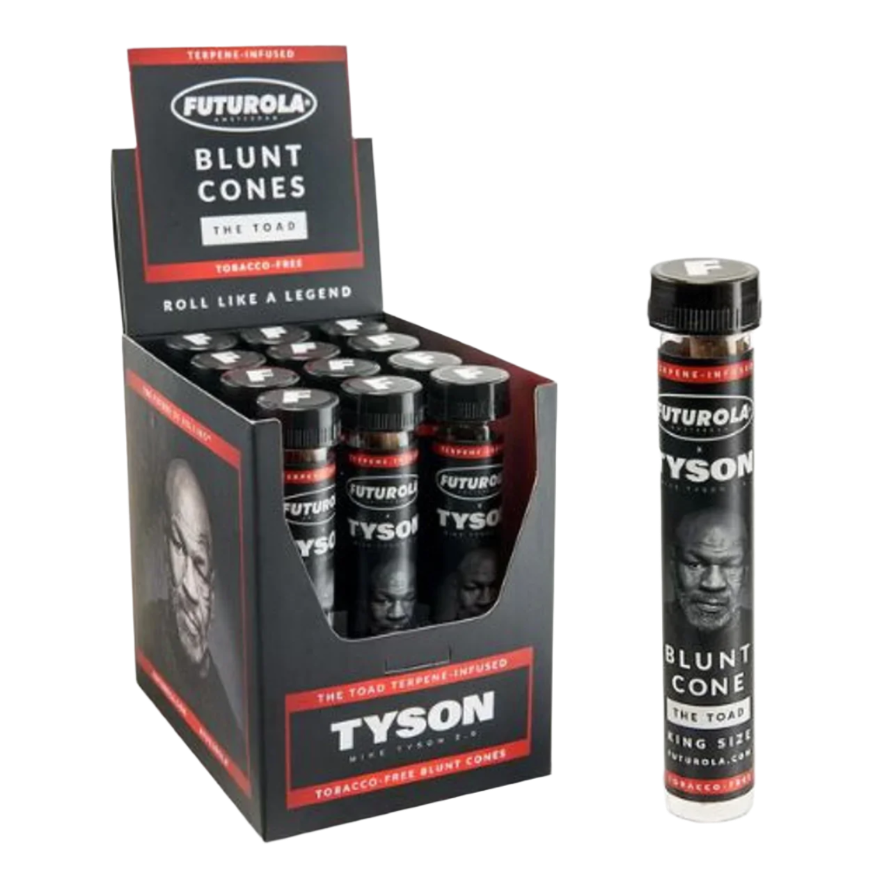 Mike Tyson Blunt Cones 12ct The Toad