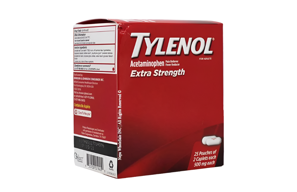 Tylenol Extra Strength Count 20 Count
