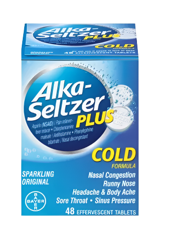 Alkaseltzer Cold 20 Count