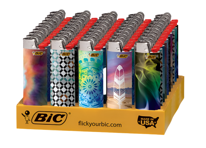 Bic Lighter Design 50 Ct