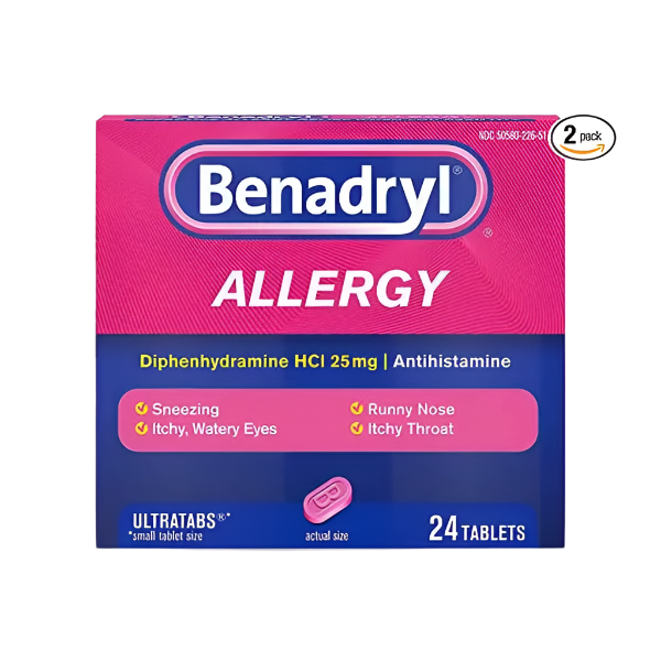 Benadryl 24 ct
