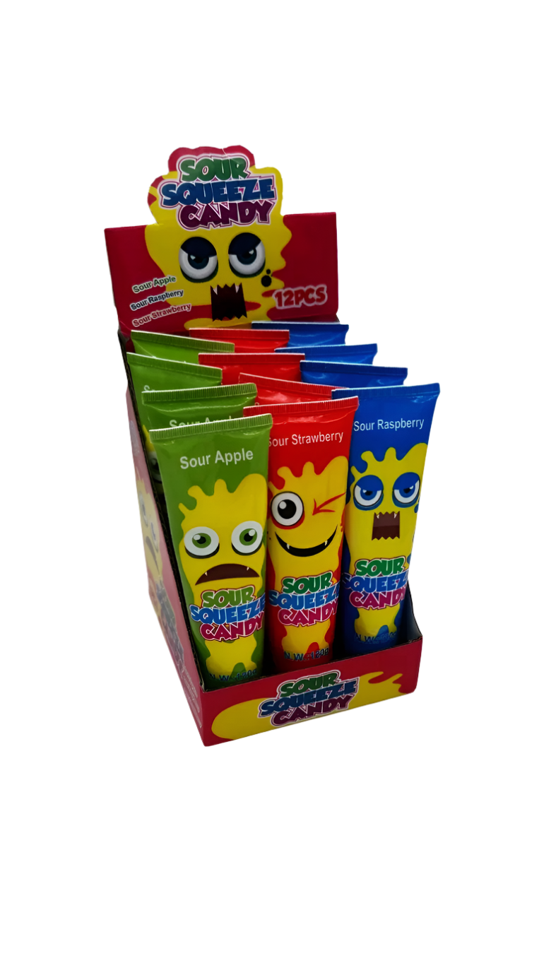Kids Boom! Sour Squeeze Candy 12ct