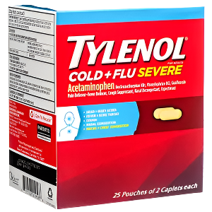 Tylenol Cold And Severe flu 25 Count